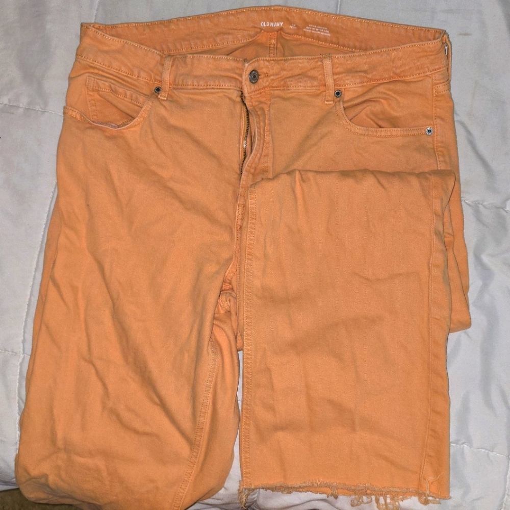 OLD NAVY WIDE LEG HIGH RISE JEANS